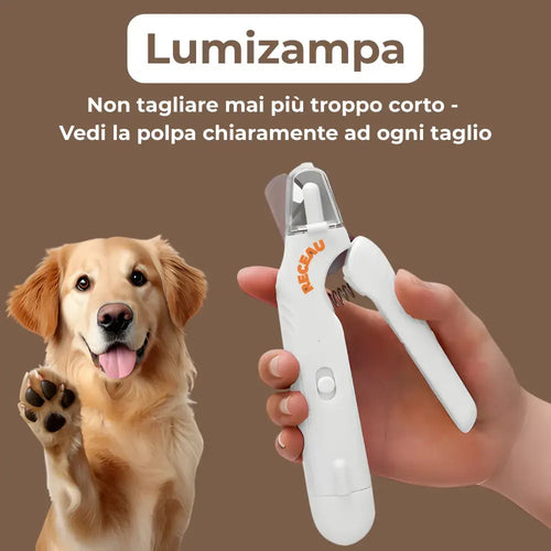 LumiZampa™ – Taglia le unghie senza rischio né stress
