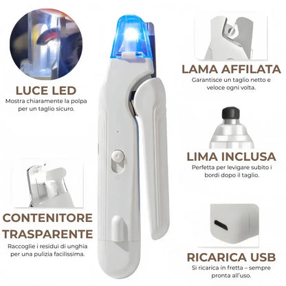 LumiZampa™ – Taglia le unghie senza rischio né stress