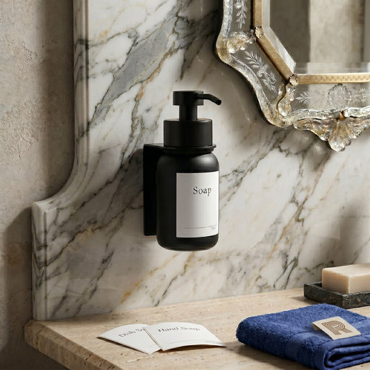 Sapino™ - Distributore di sapone da parete in vetro
