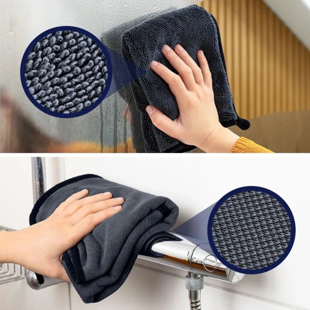 AquaSecca™ – Panno in microfibra ultra-assorbente